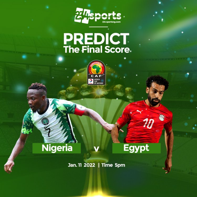 Nigeria Vs Egypt: 234Sports to reward five lucky winners
