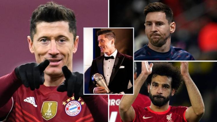 Bayern excos eulogize Lewandowski after beating Messi to FIFA Award