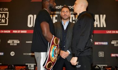 Okolie set to defend his cruiserweight title against Cieslak 