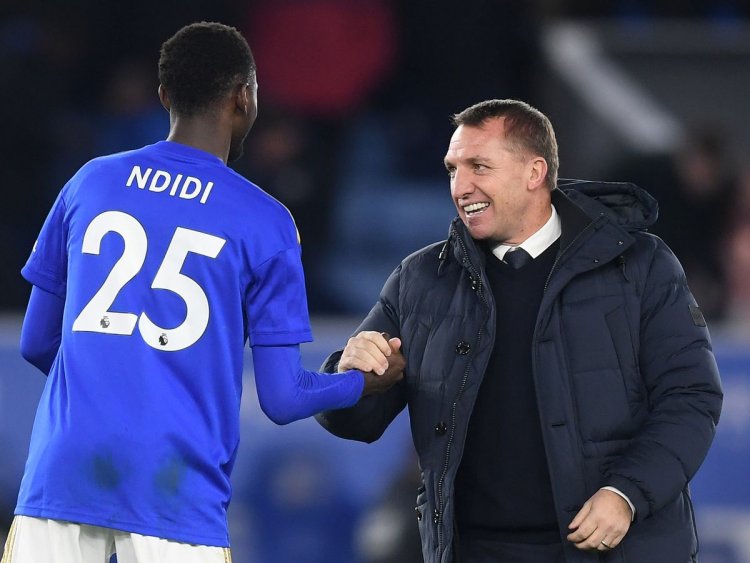 Leicester sack Ndidi, Iheanacho's coach, Brendan Rodgers