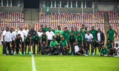 Ghana vs Nigeria: Super Eagles fly to Kumasi in style