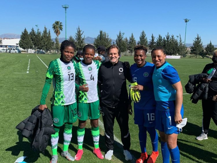 Super Falcons coach optimistic about qualification, allays fears over Osoala’s injury 