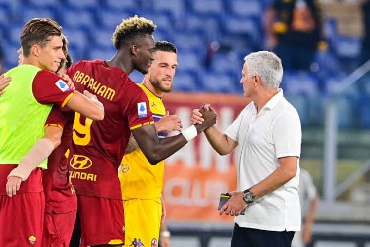 Mourinho praises Abraham as Roma returns to winning ways