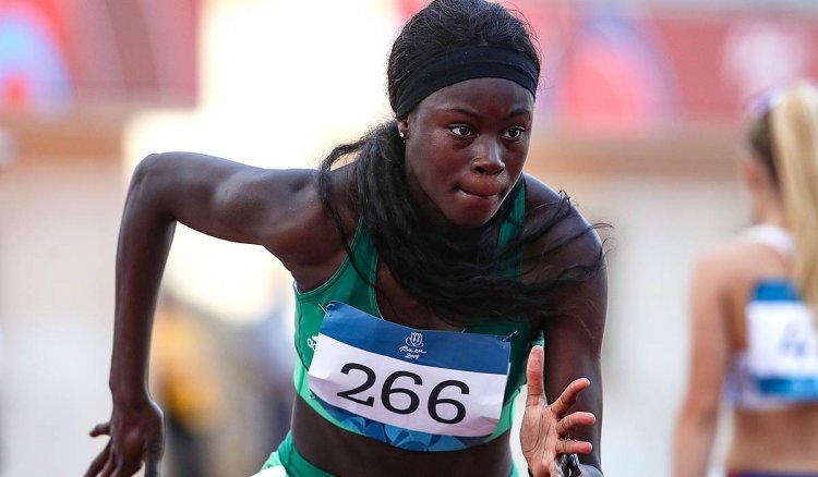 Humble Rhasidat Adeleke insists she is still a budding athlete