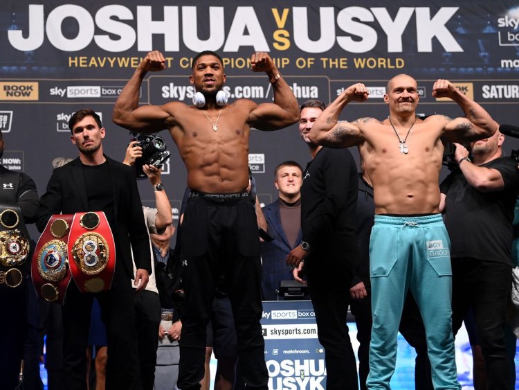 Joshua gets tactical warning ahead of Usyk rematch