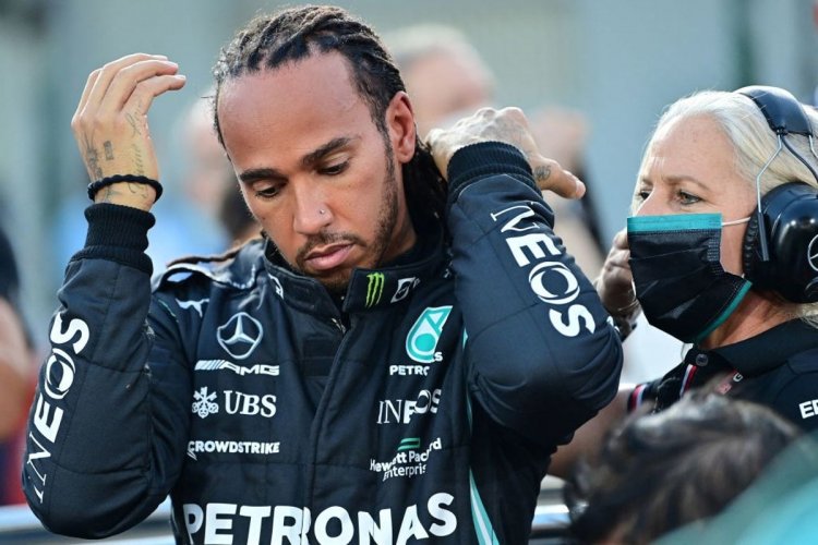Lewis Hamilton driving on normal roads is tasking