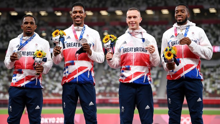 Team GB hands back men's 4x100 silver medals after doping ruling