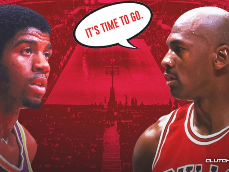 Michael Jordan's ruthless advice to 'Magic' Johnson after his return from HIV illness