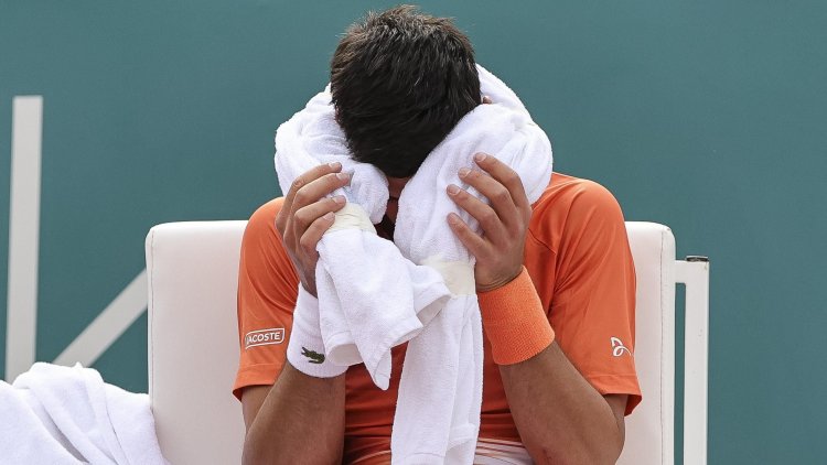 Djokovic suffering from  strange illness 