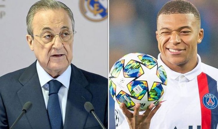 ‘I haven't been thinking about Mbappe’- Florentino Perez