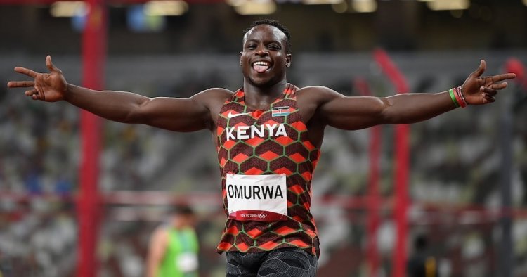 Kenyan Omanyala is the world leader in 100m
