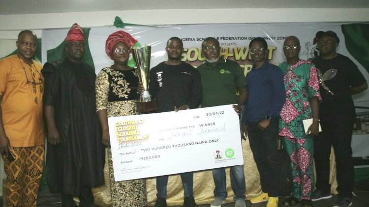 Adeosun Stuns All In Maiden South-West Closed Scrabble Tourney