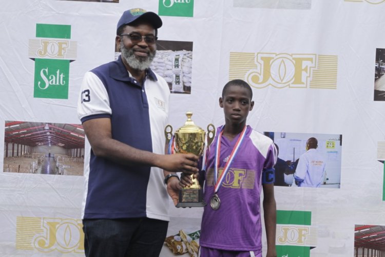 Olugboyegun rates JOF U-13 Cup high, says kids' future is bright in football