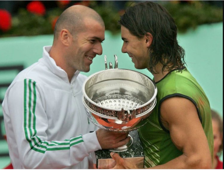 FRENCH OPEN: After 17 years Nadal plays in front of Zidane 