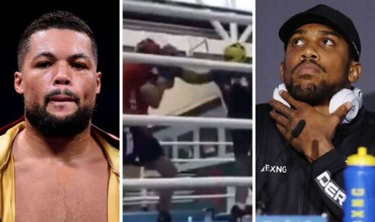 Joshua branded 'petty' over released sparring footage, confronting students