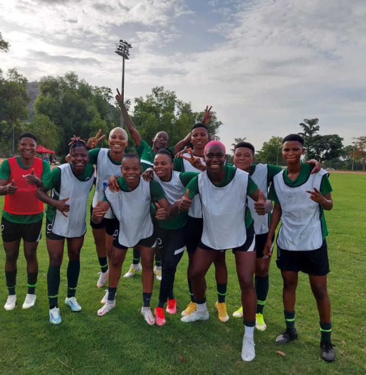 AWCON: Super Falcons camp bubbles with 19 players
