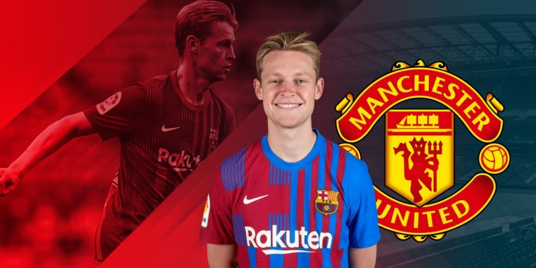 de Jong 'clearing his locker' at Barca, increases speculation of Man Utd move