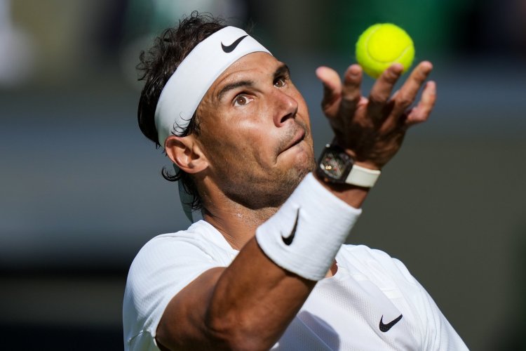 Nadal back in training may play at French Open