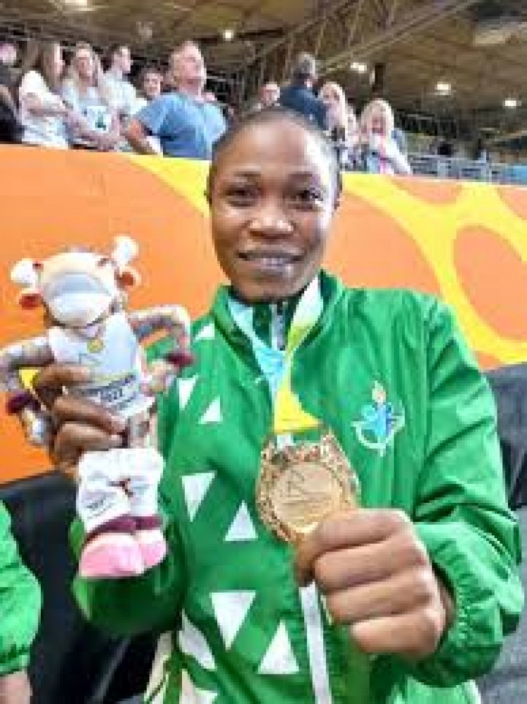 Birmingham 2022: Olarinoye claims Nigeria's first gold