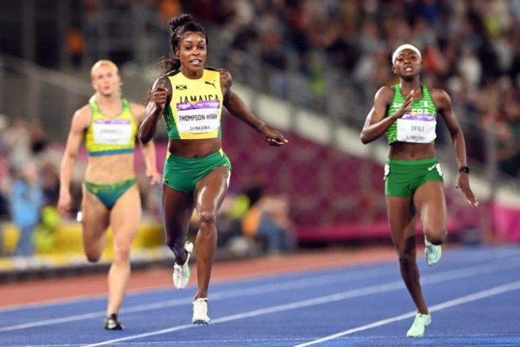 Ofili wins silver in 200m as Thompson-Herah completes doubles at Commonwealth Games
