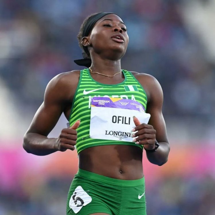 Amusan and Ofili both placed second at the New Balance Grand Prix on Sunday, Brume and Usoro third and fourth