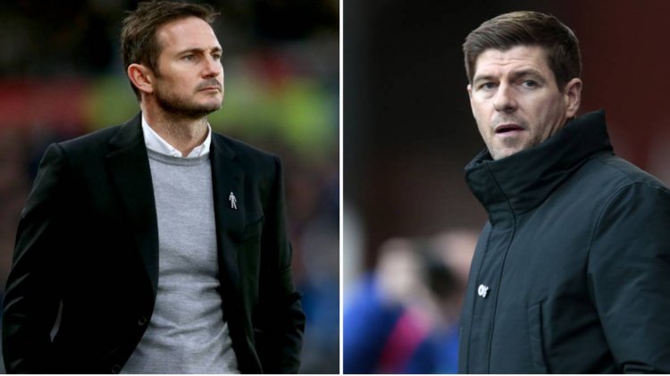 After playing days rivalry, Lampard and Gerrard begin touchline battle