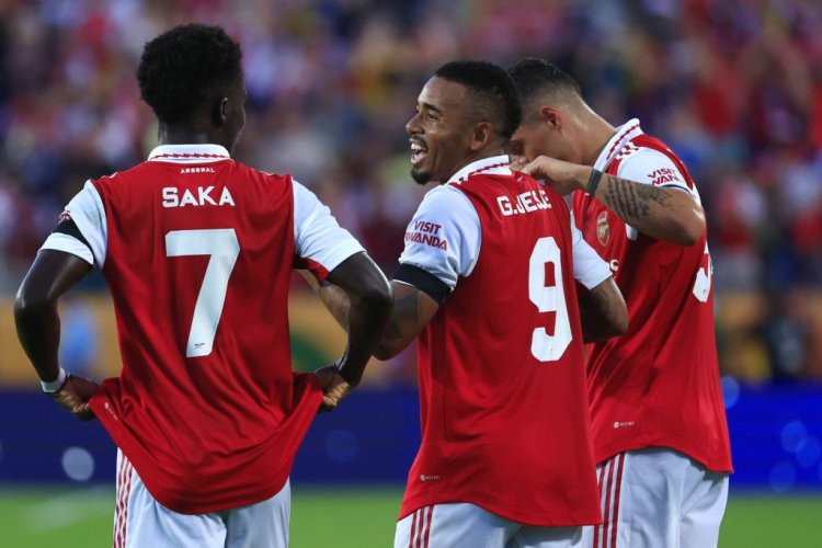 Saka breaks Anelka record