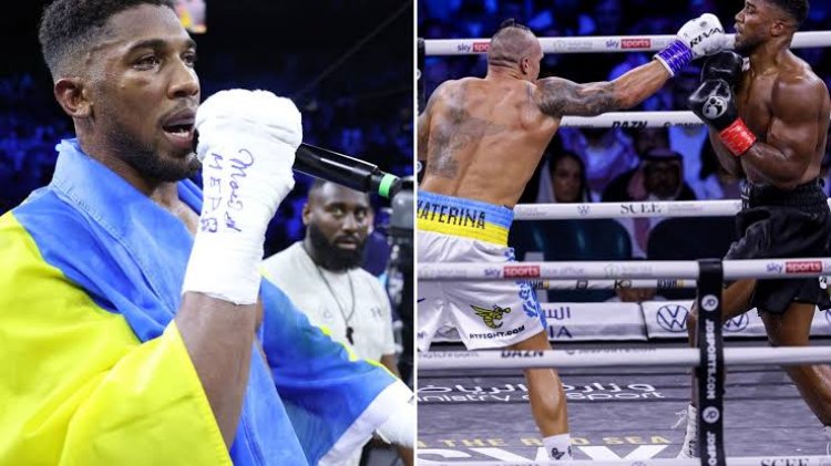 Usyk was too fast and too good for Joshua