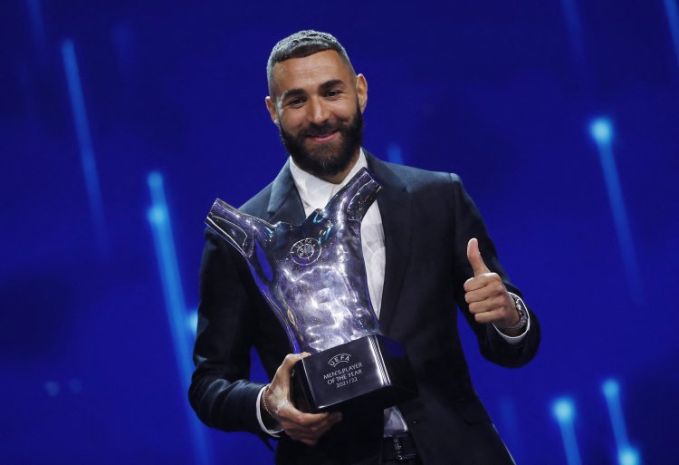After UEFA award, Benzema sets sights on Ballon d’Or, World Cup 