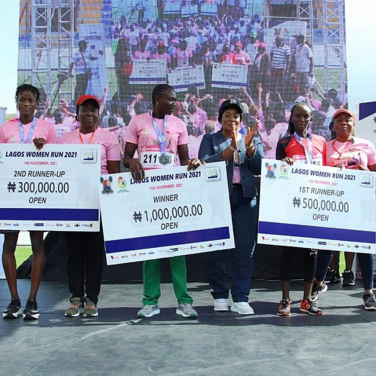 Lagos Women Run: Organisers announce increased cash prizes for participants