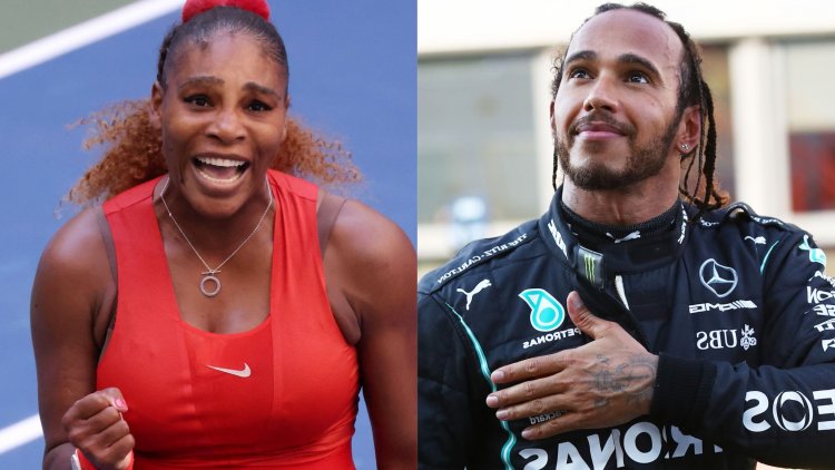 Serena's limited knowledge of F 1 shows in conversation with Hamilton