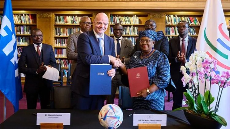 FIFA and WTO to make football a platform for greater trade and inclusion- Infantino and Okonjo-Iweala