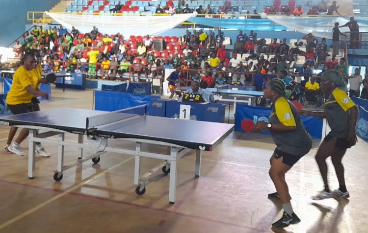 2022 NSF: Team Delta wins gold in women's team Table Tennis event