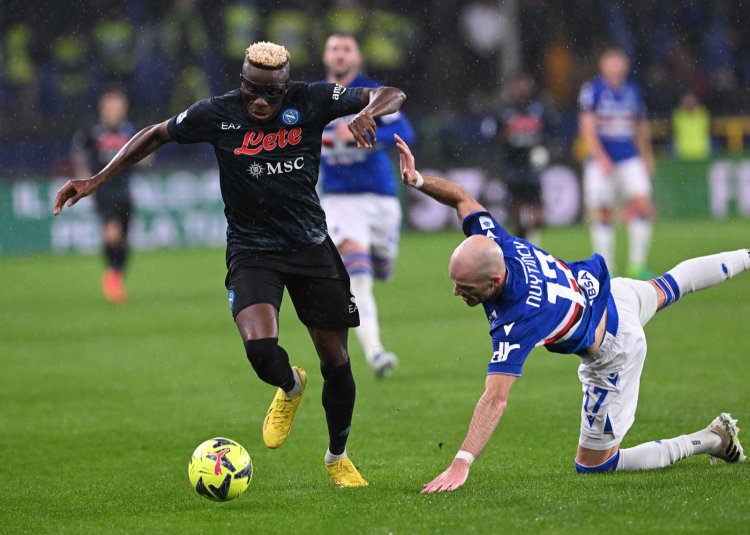 Napoli pours cold water on Osimhen injury 