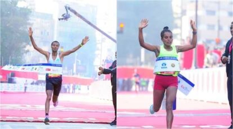 Mumbai Marathon course records shattered by Ethiopians