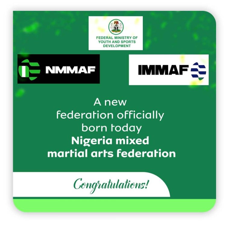 A new sports federation is born in Nigeria as NMMAF satisfies all FYMSD's conditions 