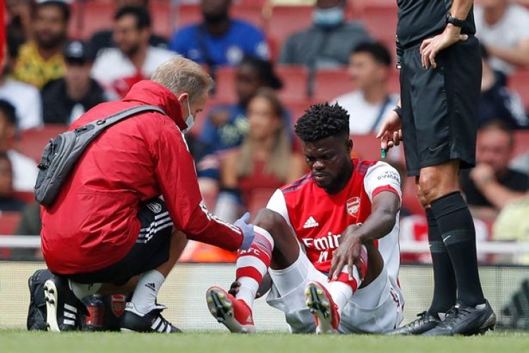 Partey injury not serious says -Arsenal 