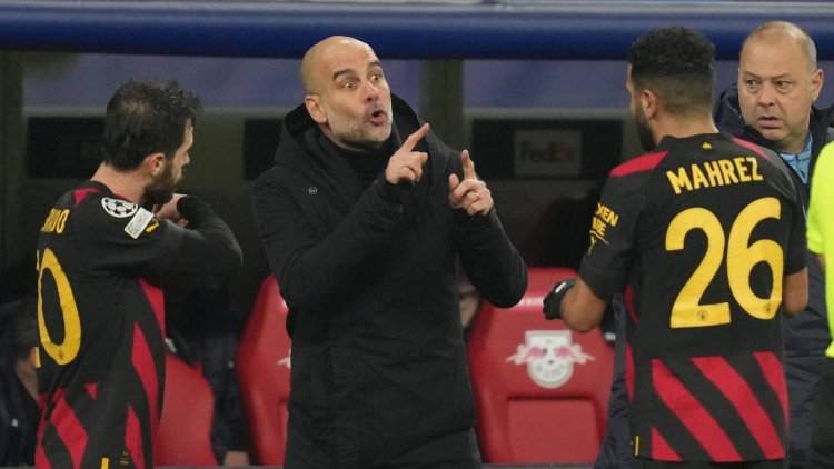 Guardiola diffuses Champion League tension by comparing Man City to  Michael Jordan 