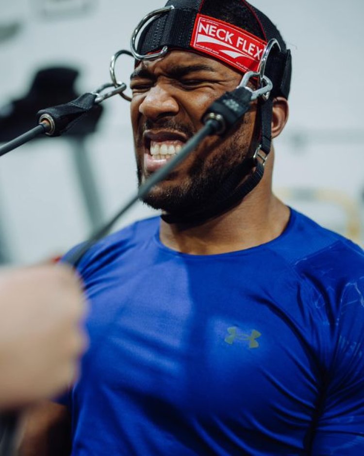 Joshua bulking up for Franklin bout as DAZN launches new channel for former champion
