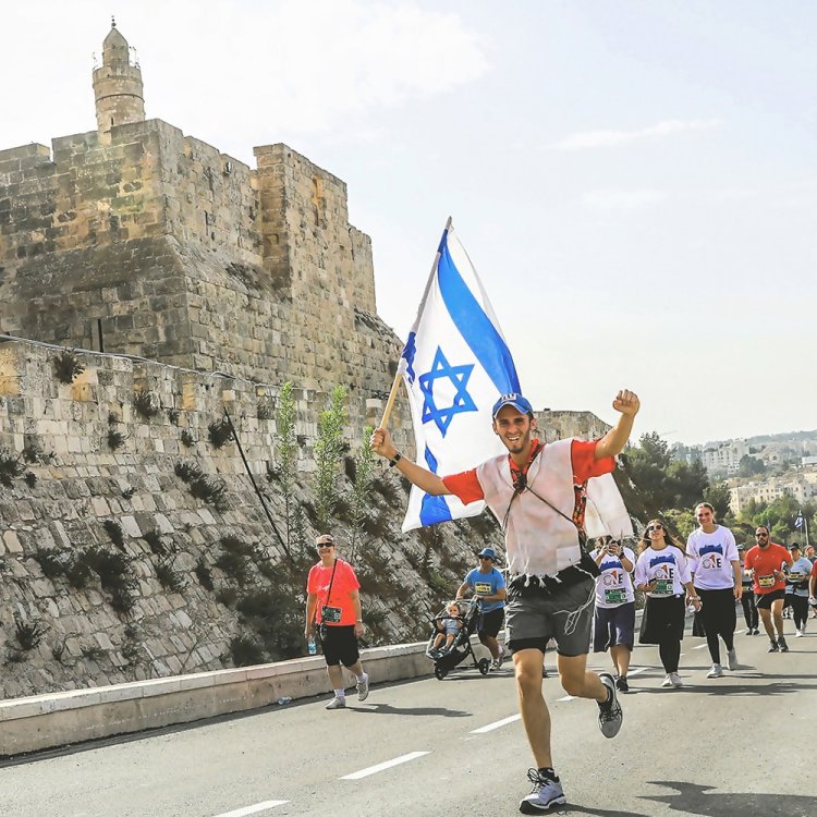 40, 000 participate in five in-one Jerusalem Marathon 