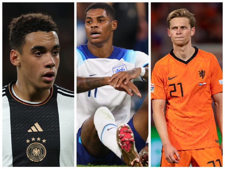 EURO 2024: Musiala, de Jong, Rashford, others injured