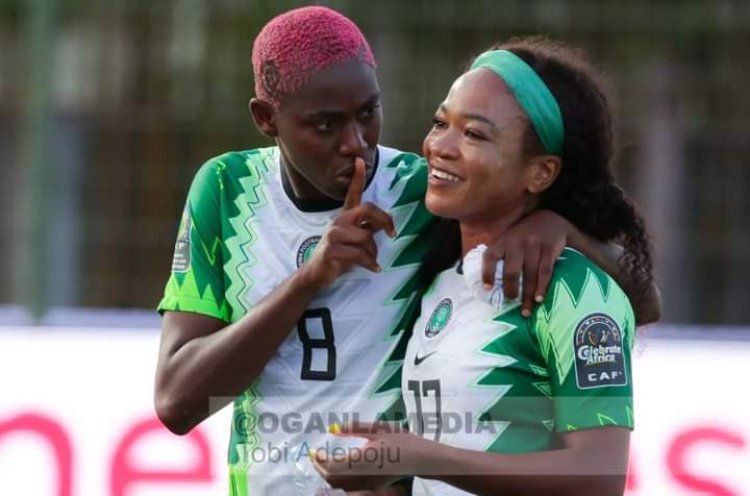 Oshoala, Echegini opts out of final AFCON qualifier, Coach Madugu names replacements