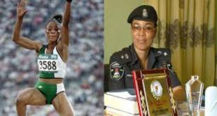 Nigeria's first Olympic gold medalist gets new Police rank
