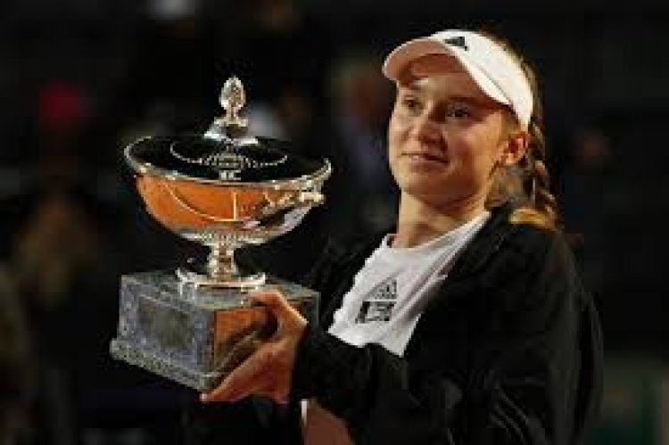 Italian Open winner, Rybakina targets French Open title 
