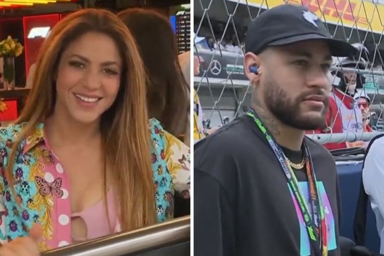 Neymar and Shakira accused of causing distractions at F1 events