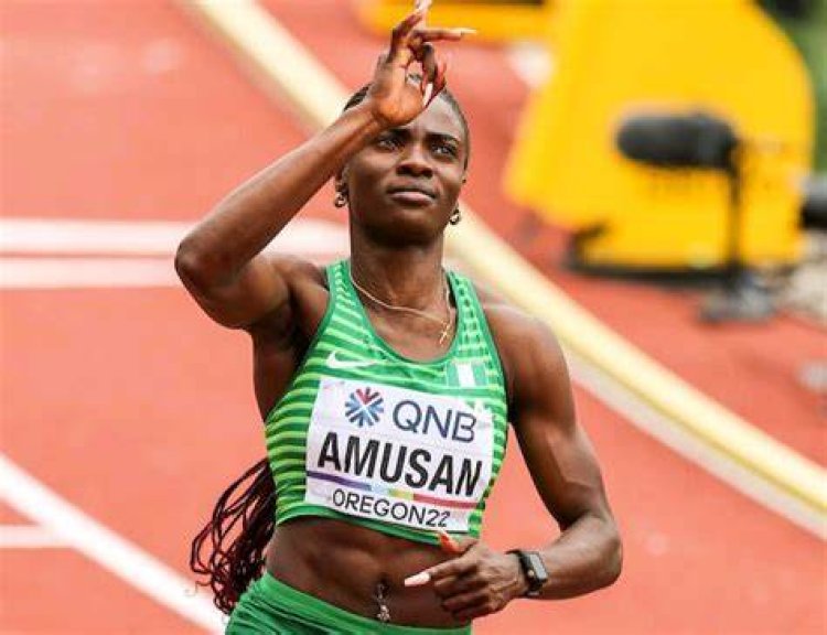 Despite her travails, Amusan is ranked second in the world in 100m hurdle