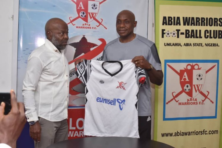 NPFL: Abia Warriors unveils Ex-Super Eagles goalkeeper 