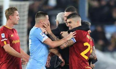 Mourinho and Sarri banter after Derby della Capitale ends in stalemate