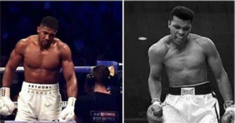 Muhammed Ali and Mike Tyson top Joshua's five greatest heavyweight boxers of all time