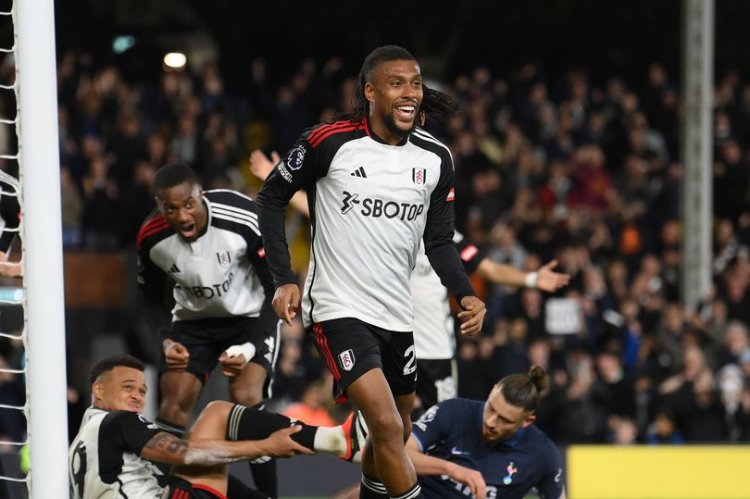 Former Arsenal star Alex Iwobi derides Gunners eternal rival Tottenham after they lost to Fulham